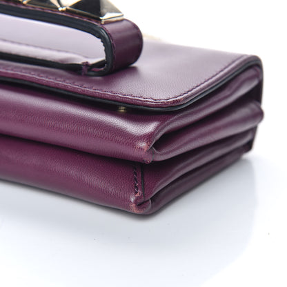 Valentino Garavani Nappa Mini Va Va Voom Shoulder Bag Aubergine 6 of 9