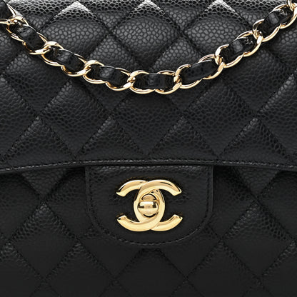 Chanel Caviar Quilted Small Double Flap Black 8 of 12