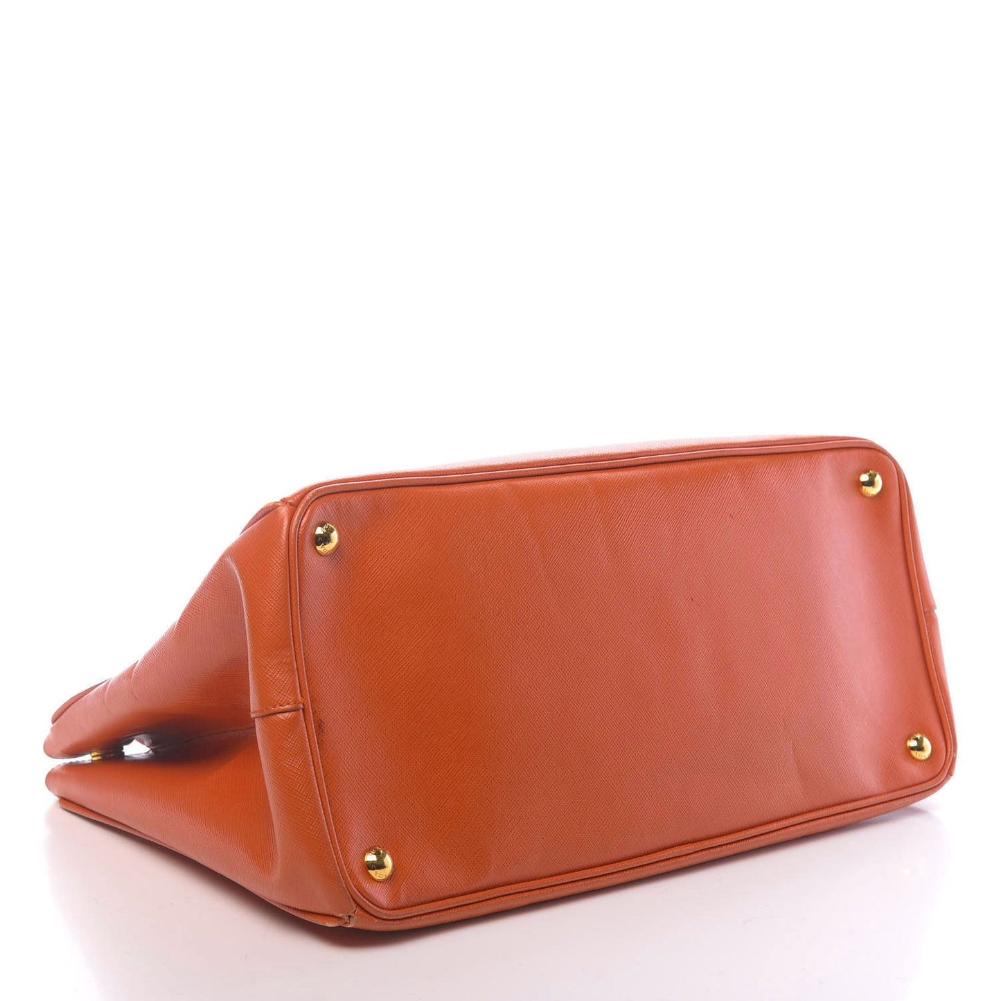 Saffiano Lux Large Tote Papaya