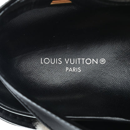 Louis Vuitton Shearling Paseo Sandals 40 Black 6 of 8