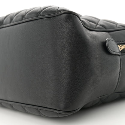 Chanel Calfskin Quilted CC Medium Vanity Case Black 10 of 13