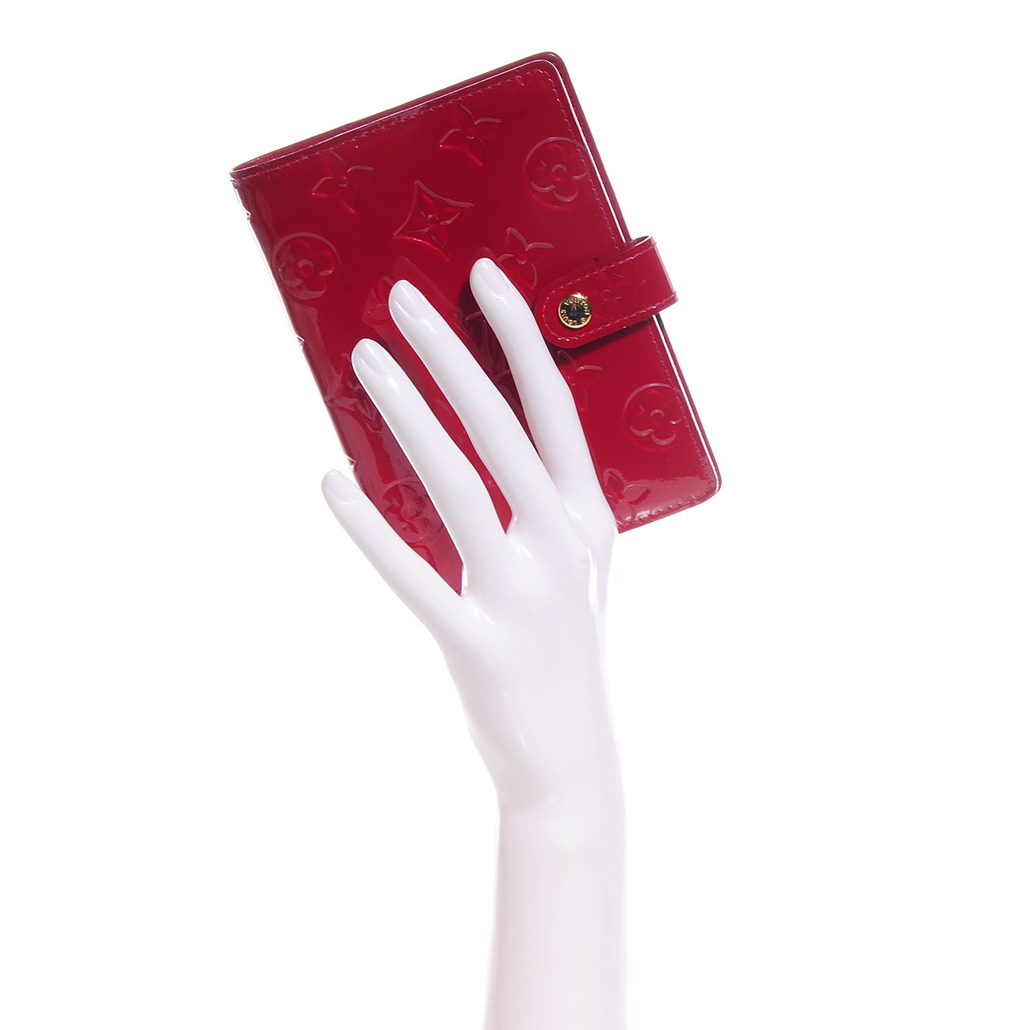 Louis Vuitton Vernis Small Ring Agenda Pomme D'Amour 2 of 8