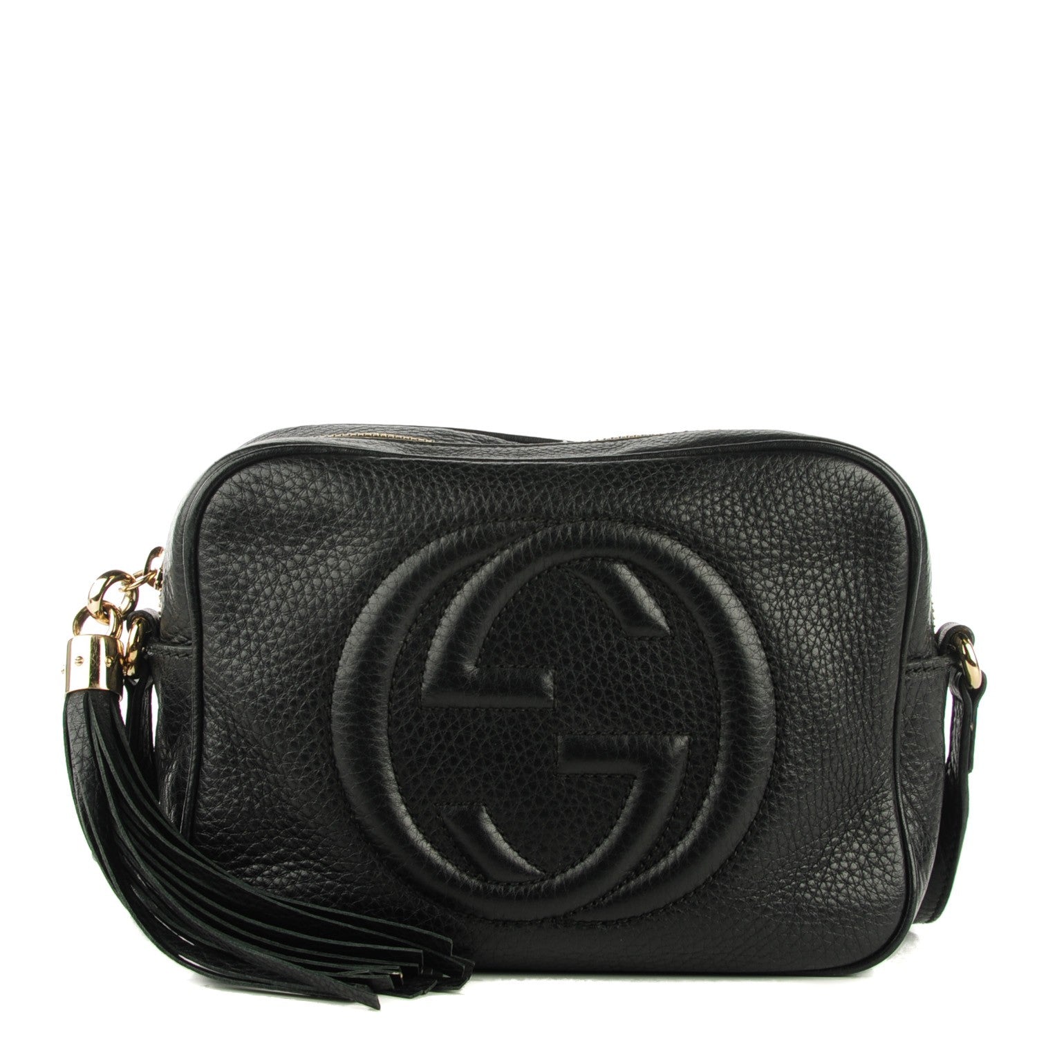 Gucci Pebbled Calfskin Small Soho Disco Bag Black 1 of 7