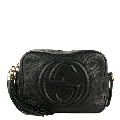 Gucci Pebbled Calfskin Small Soho Disco Bag Black 1 of 7