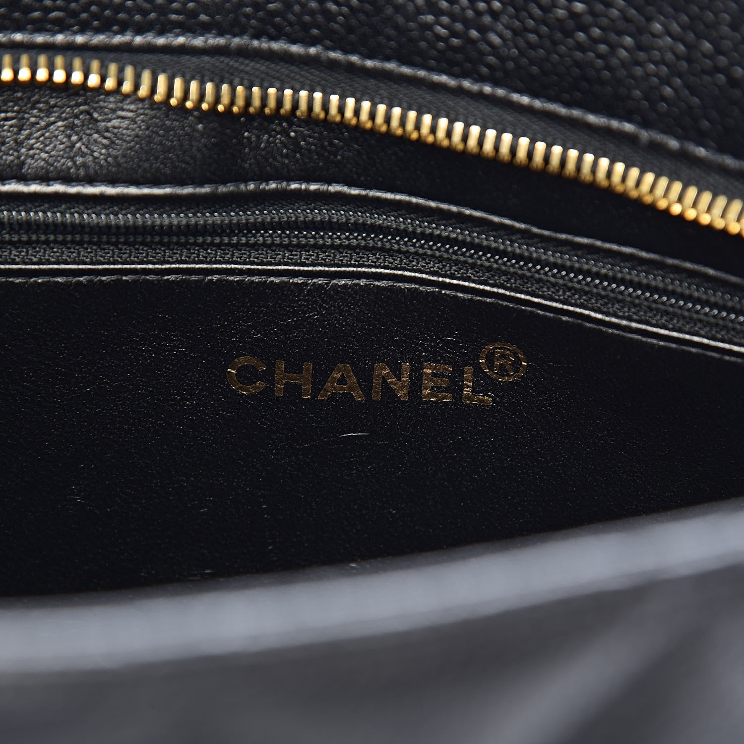 Chanel Caviar Quilted Medallion Tote Black 6 of 11