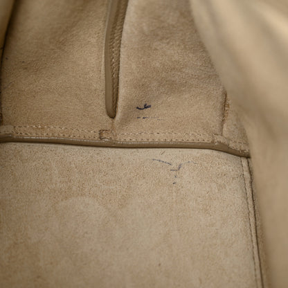 Saint Laurent Grained Calfskin Large Souple Sac De Jour Dark Beige 12 of 15