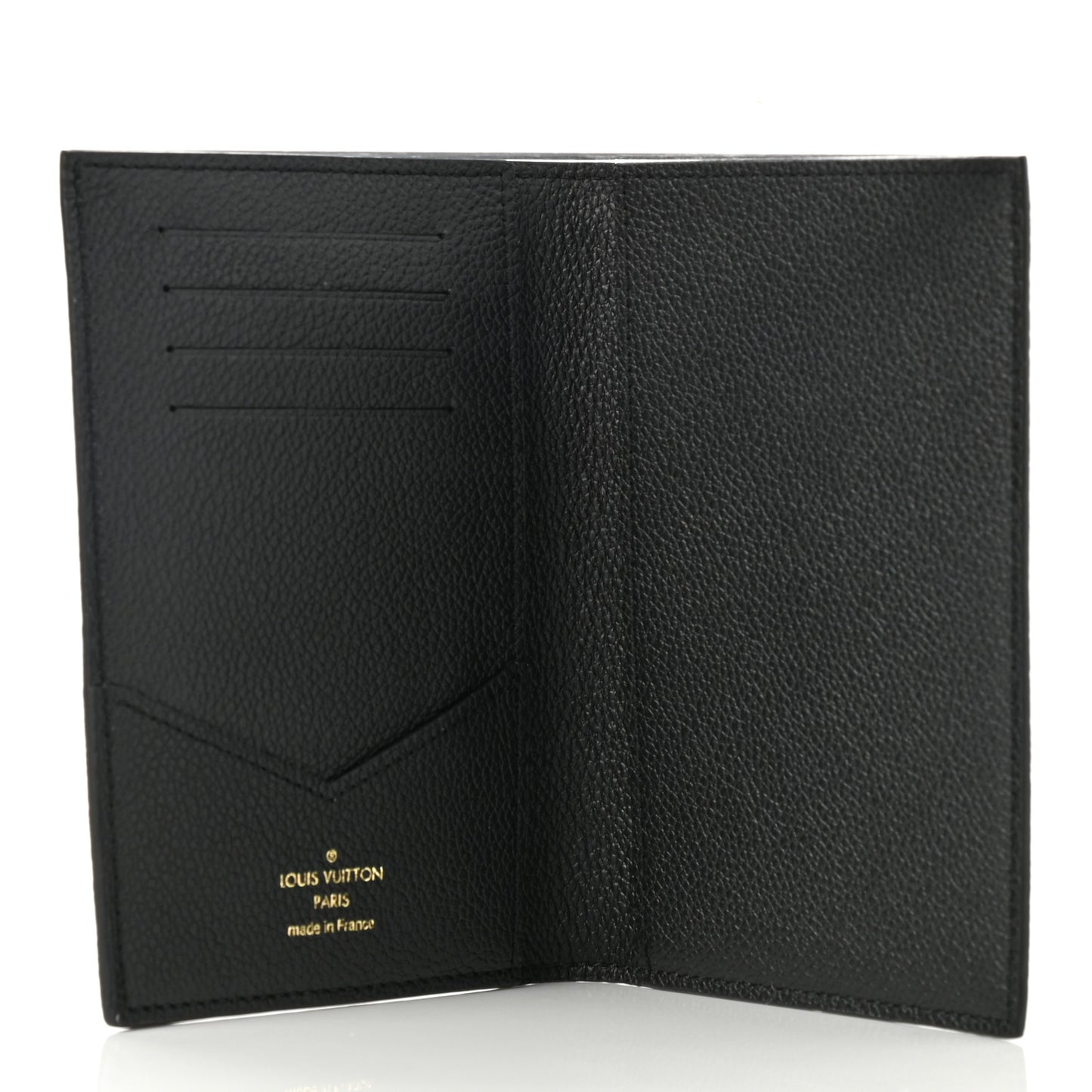 Empreinte Monogram Giant Passport Cover Black Beige