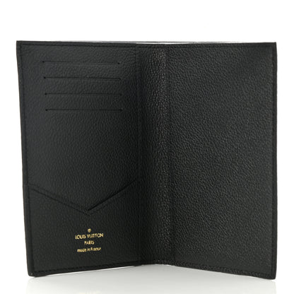 Louis Vuitton Empreinte Monogram Giant Passport Cover Black Beige 5 of 7
