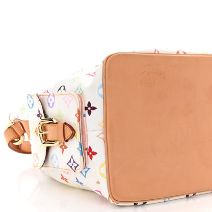 Louis Vuitton Monogram Multicolor Petit Noe White 9 of 15