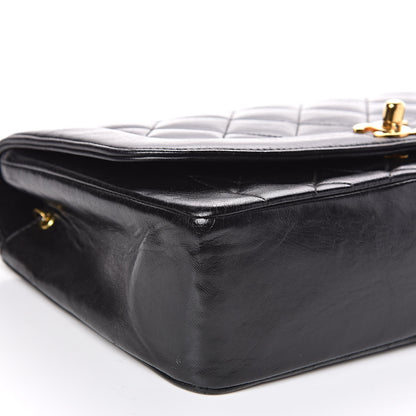 Chanel Lambskin Quilted Medium Single Flap Black 9 of 14