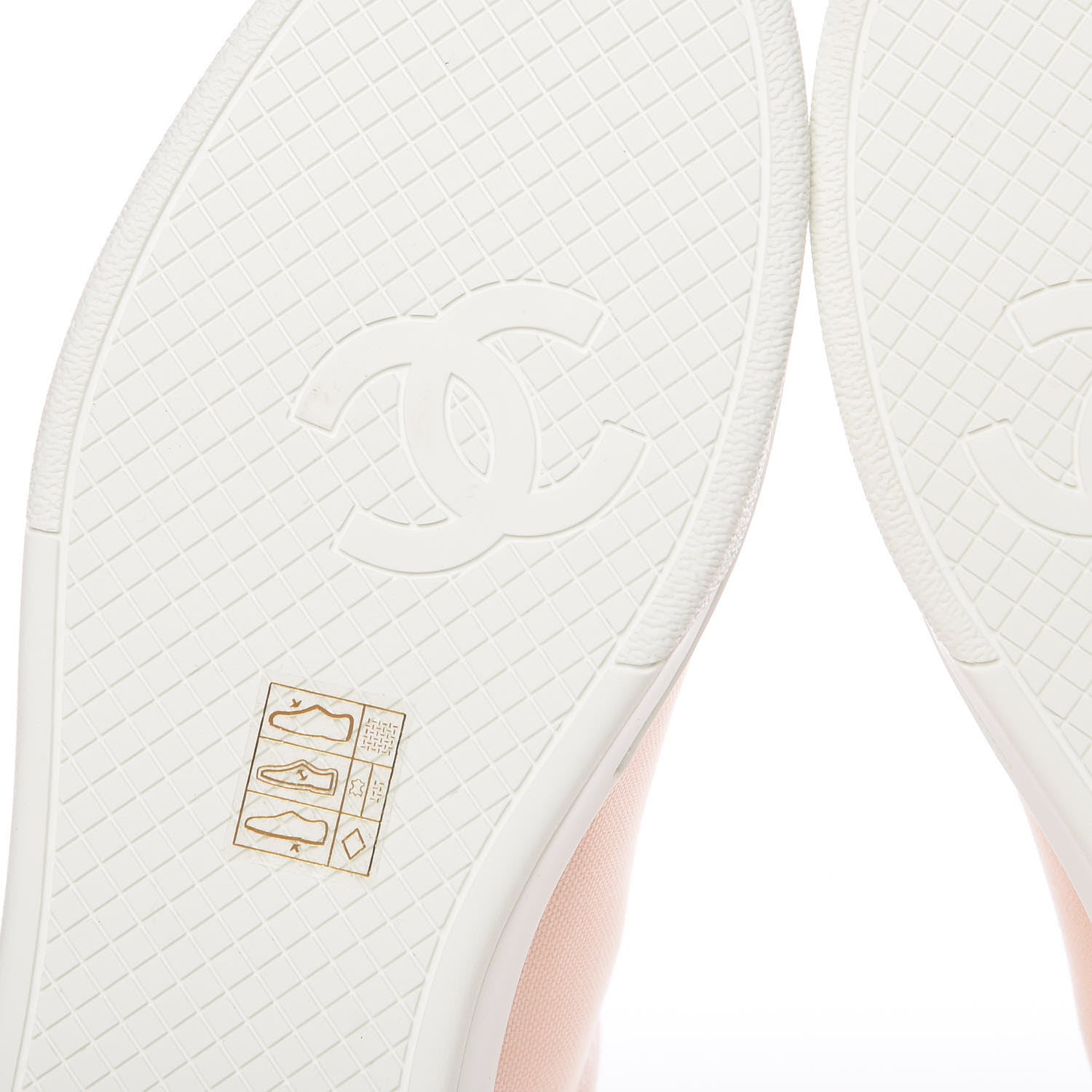 Chanel Canvas Womens Sneakers 37 Light Pink 6 of 10