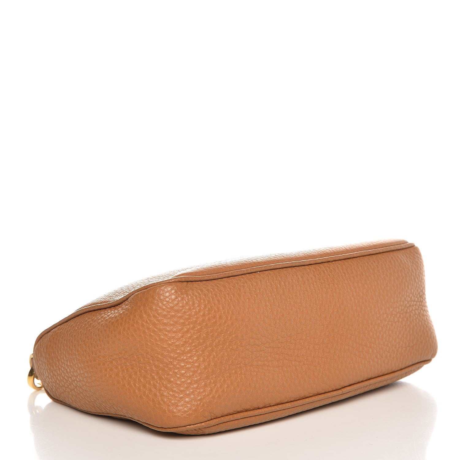 Prada Vitello Daino Pochette Bag Caramel 4 of 8