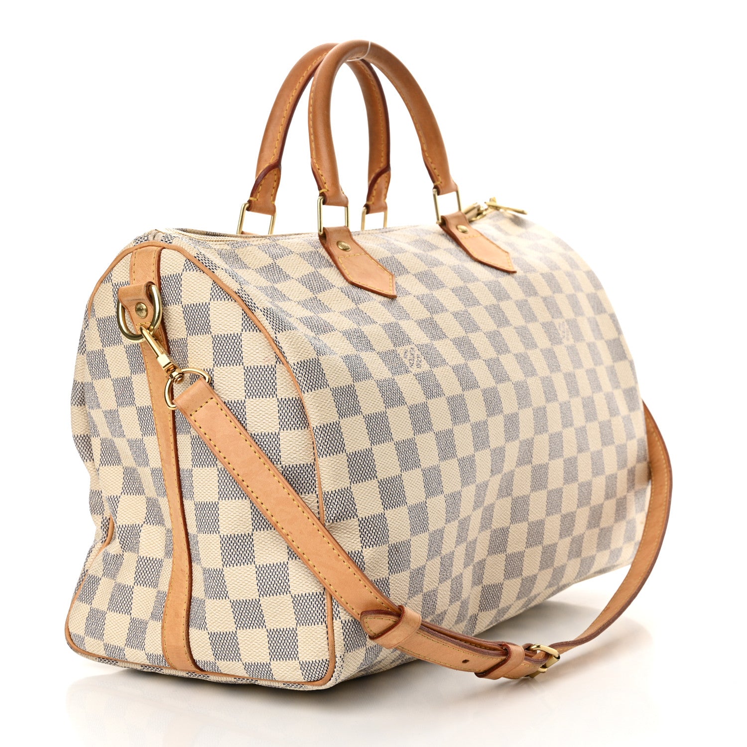 Louis Vuitton Damier Azur Speedy Bandouliere 35 3 of 16