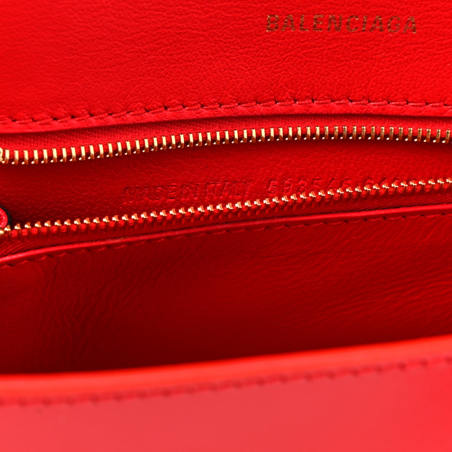 Shiny Box Calfskin Small Hourglass Top Handle Bag Bright Red
