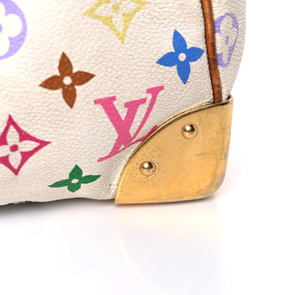 Louis Vuitton Monogram Multicolor Speedy 30 White 25 of 38