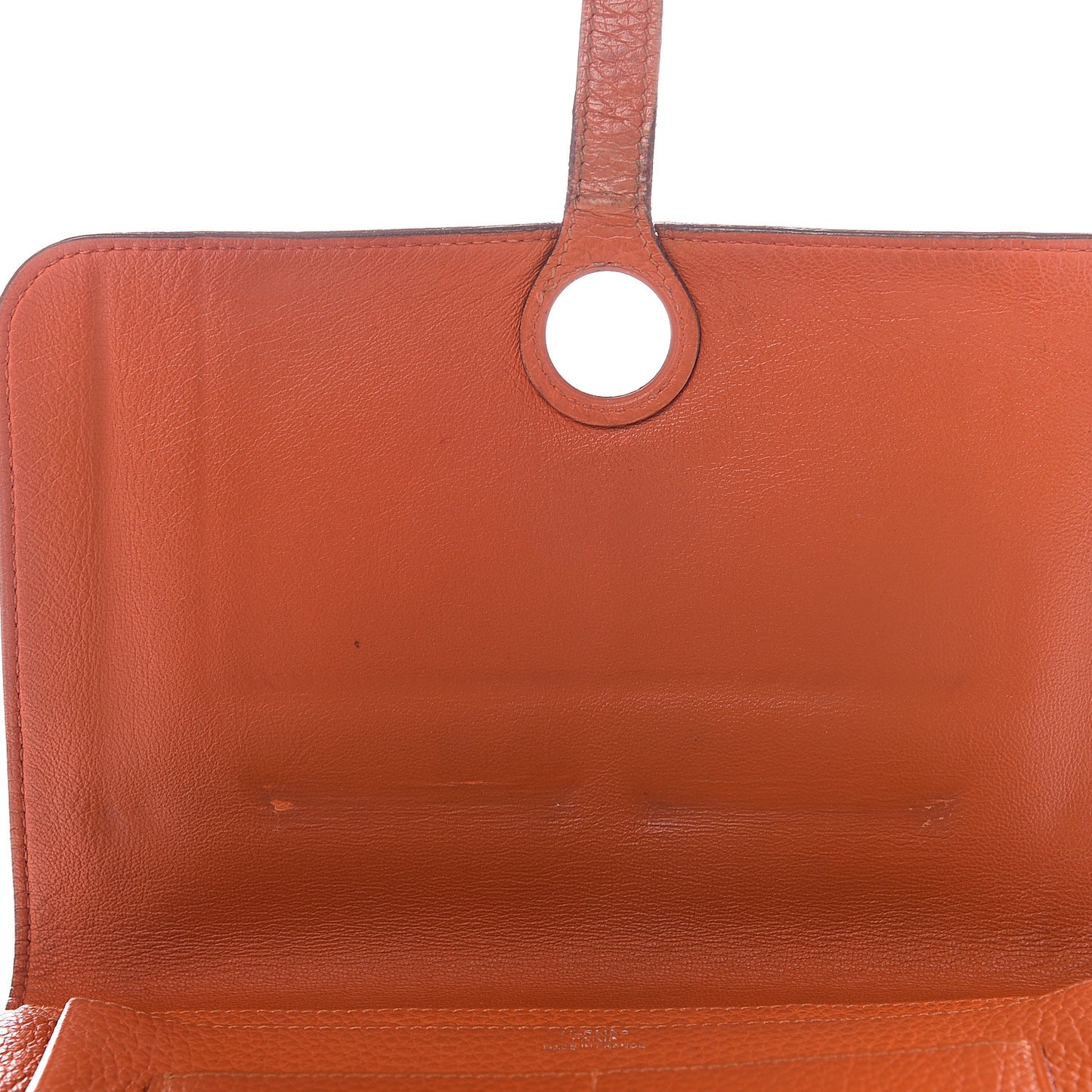 Togo Dogon Duo Wallet Orange