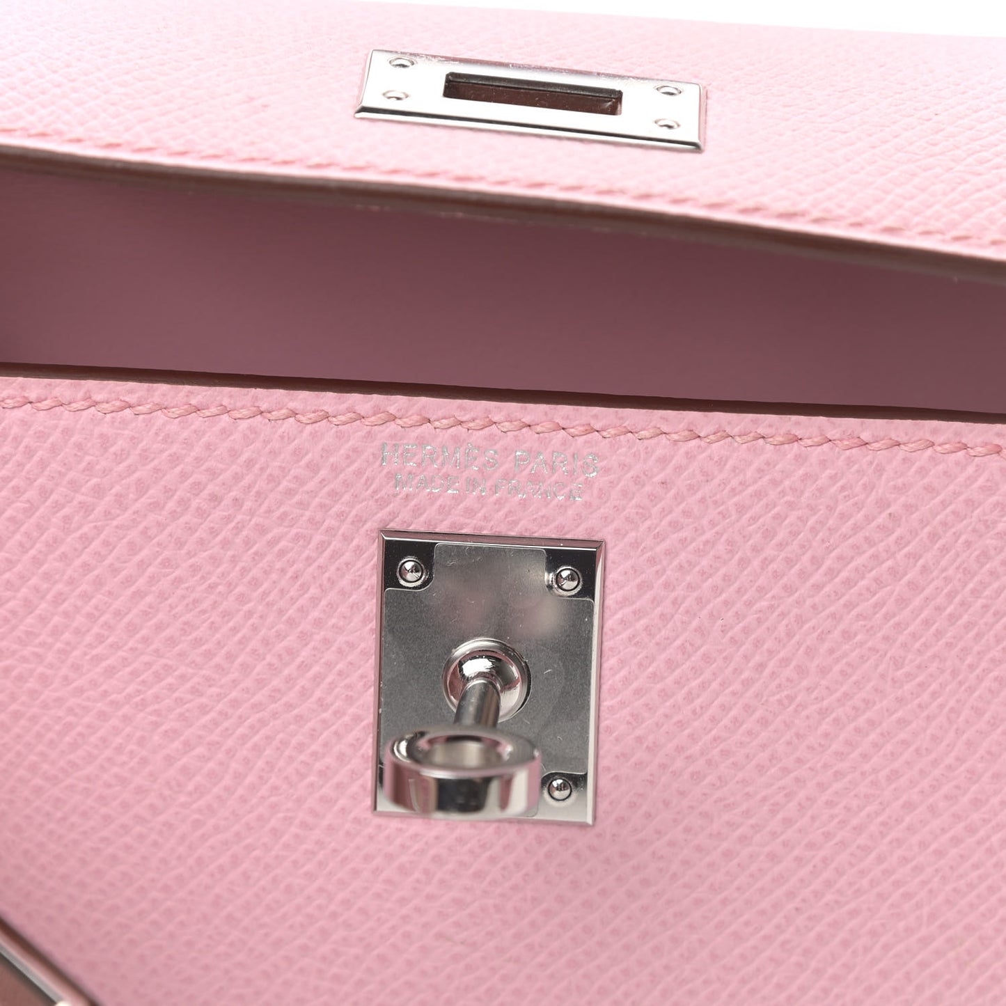 Epsom Mini Kelly Sellier 20 Mauve Sylvestre