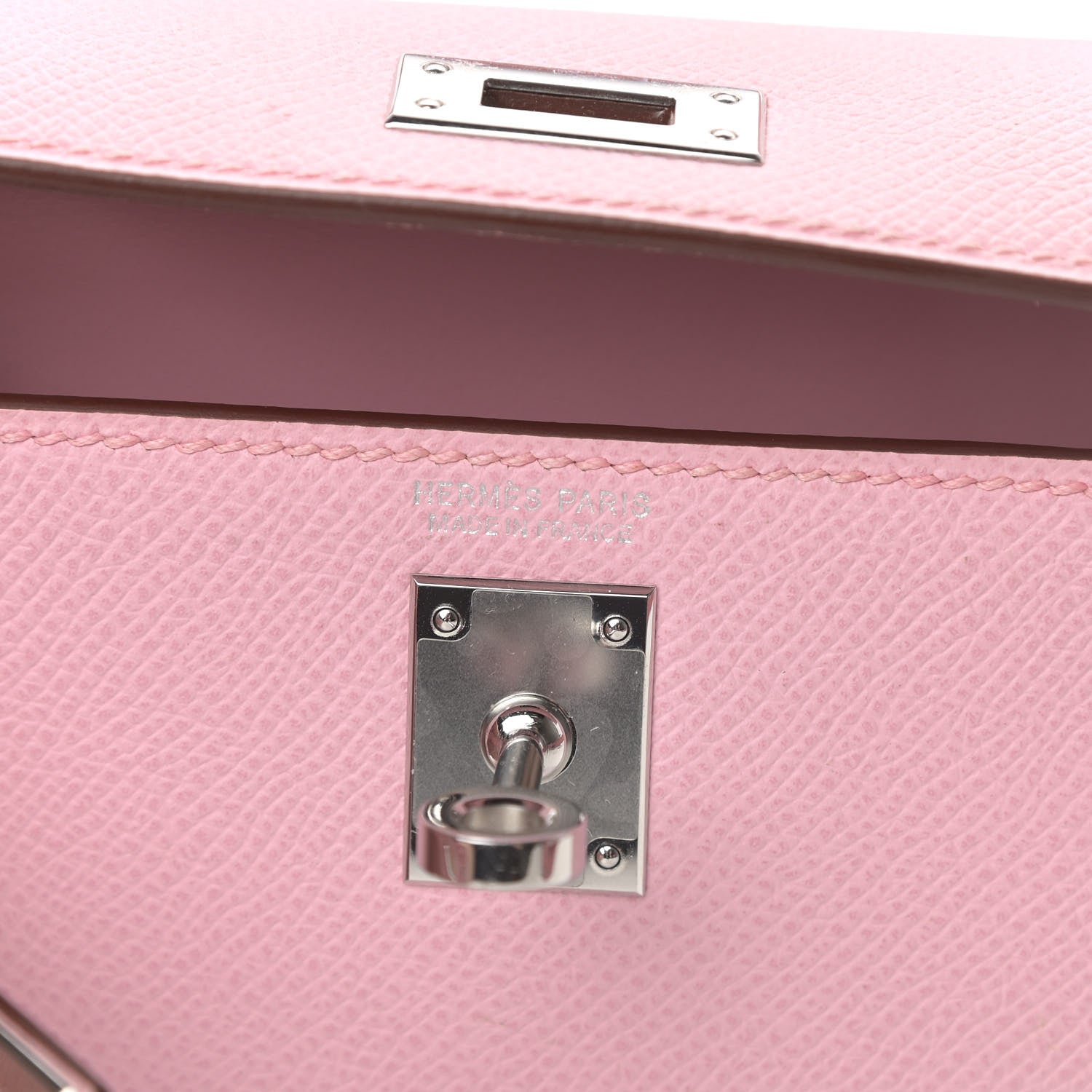 Hermes Epsom Mini Kelly Sellier 20 Mauve Sylvestre 6 of 10