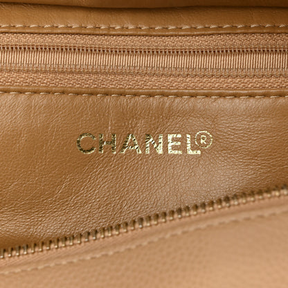 Chanel Caviar Quilted Grand Shopping Tote GTT Beige 6 of 13