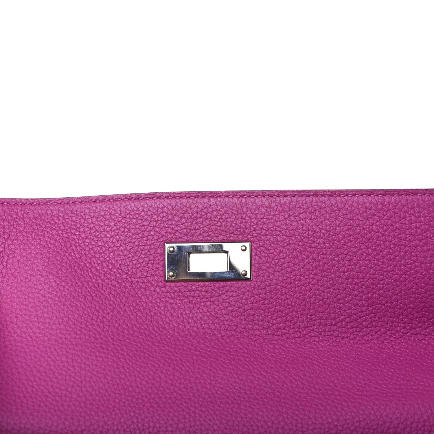Hermes Togo Kelly Retourne 28 Rose Pourpre 28 of 42