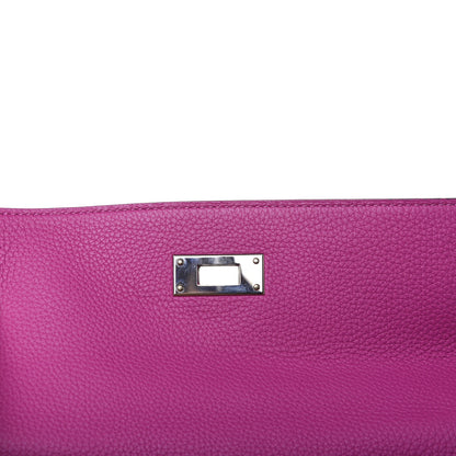Hermes Togo Kelly Retourne 28 Rose Pourpre 28 of 42