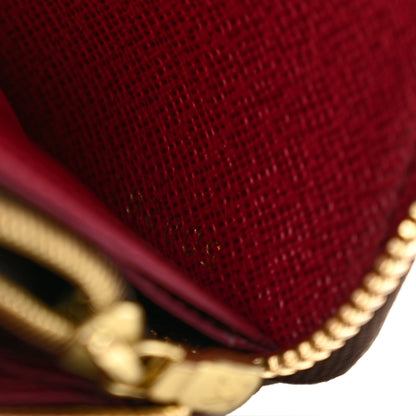 Louis Vuitton Monogram Clemence Wallet Fuchsia 7 of 10