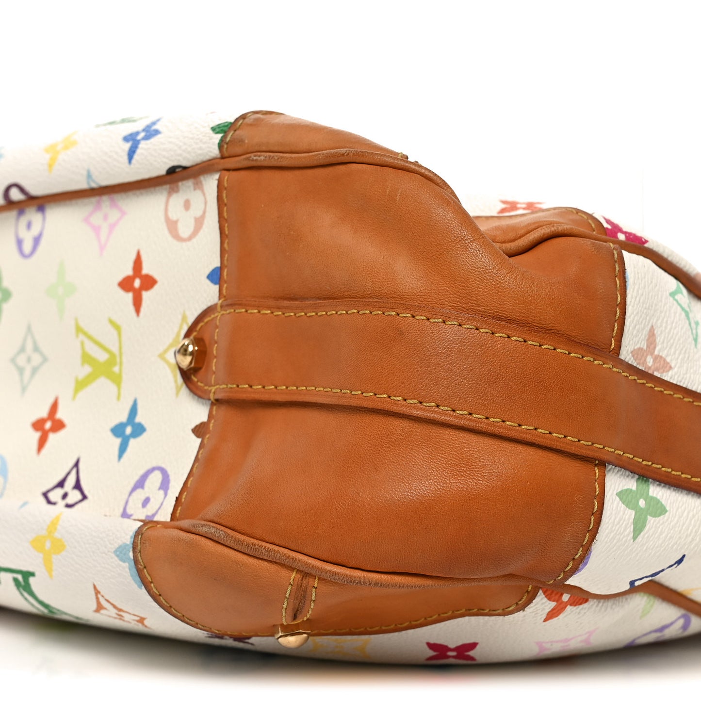 Monogram Multicolor Greta White