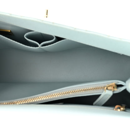 Chanel Caviar Quilted Small Coco Handle Flap Light Blue 4 of 12