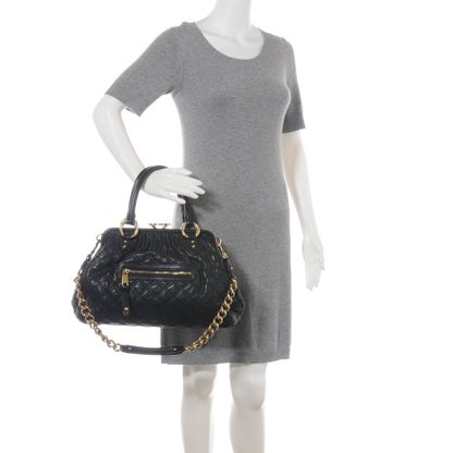 Marc Jacobs Quilted Leather Stam Bag Black 2 of 7
