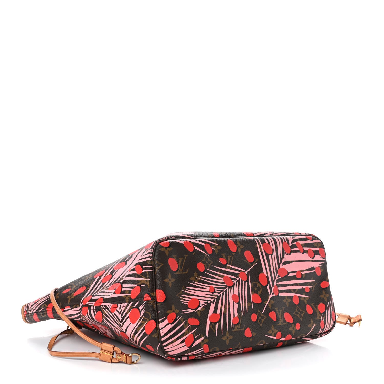 Louis Vuitton Monogram Jungle Dots Neo Neverfull MM Sugar Pink Poppy 3 of 9