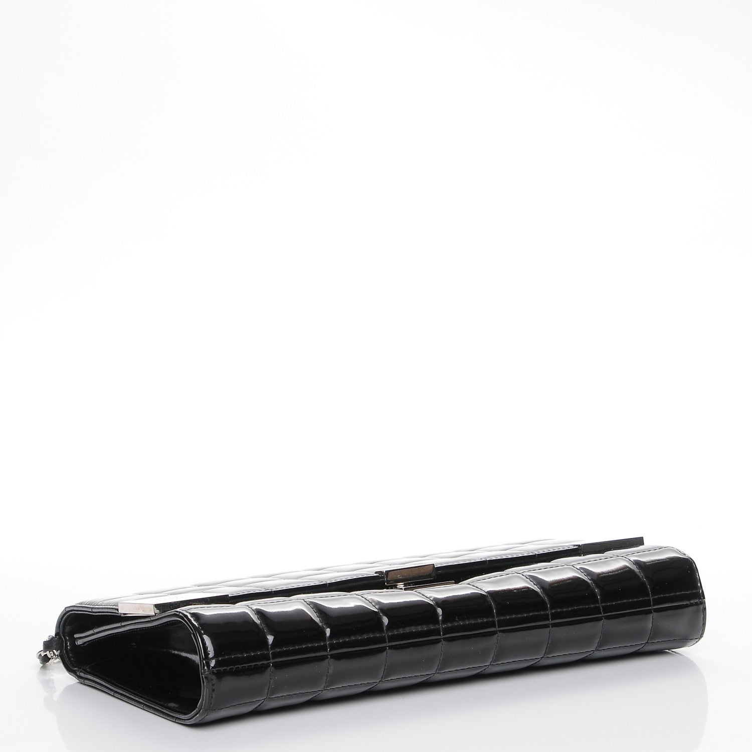 Chanel Patent Chocolate Bar Flap Black 4 of 9