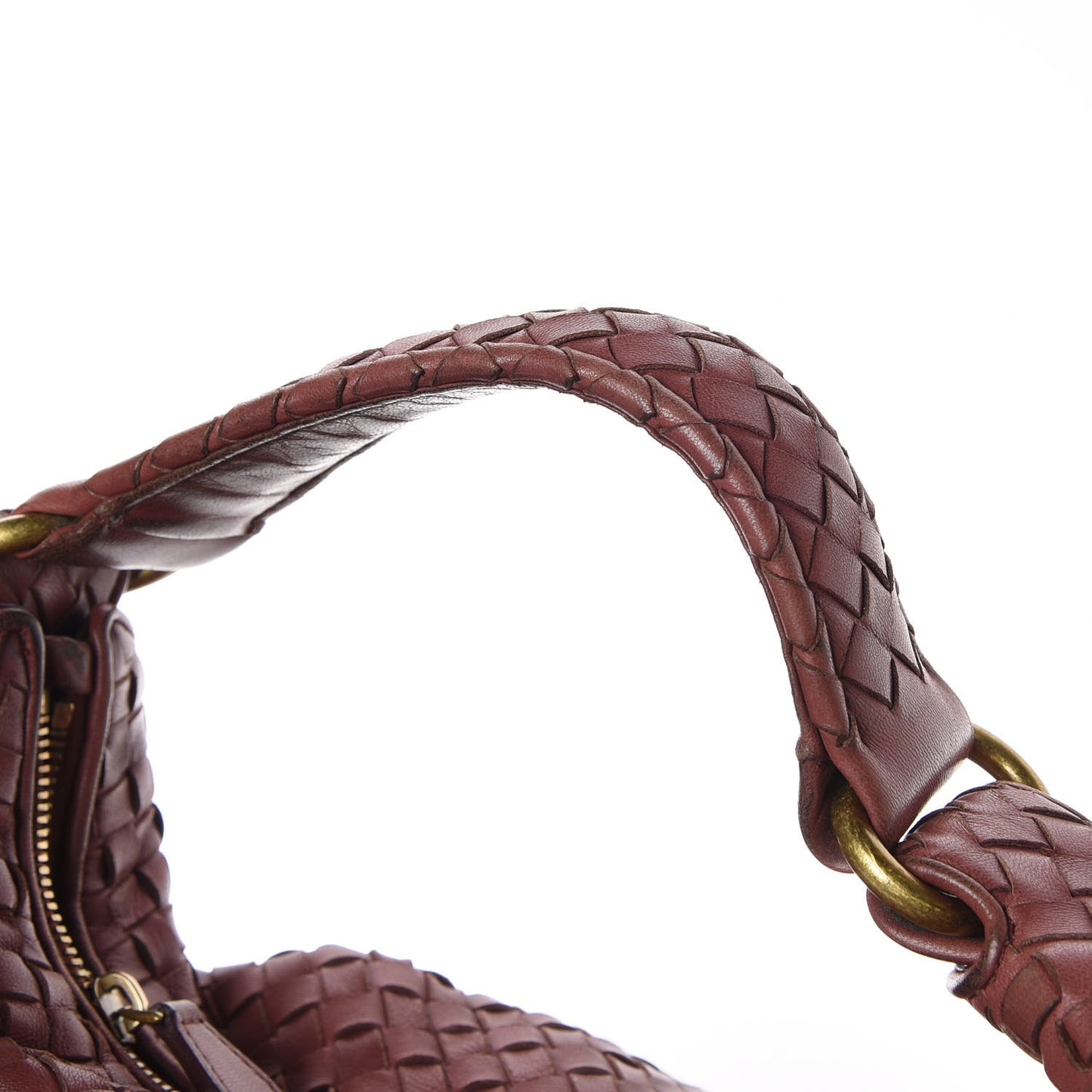 Nappa Intrecciato Sloane Hobo Barolo