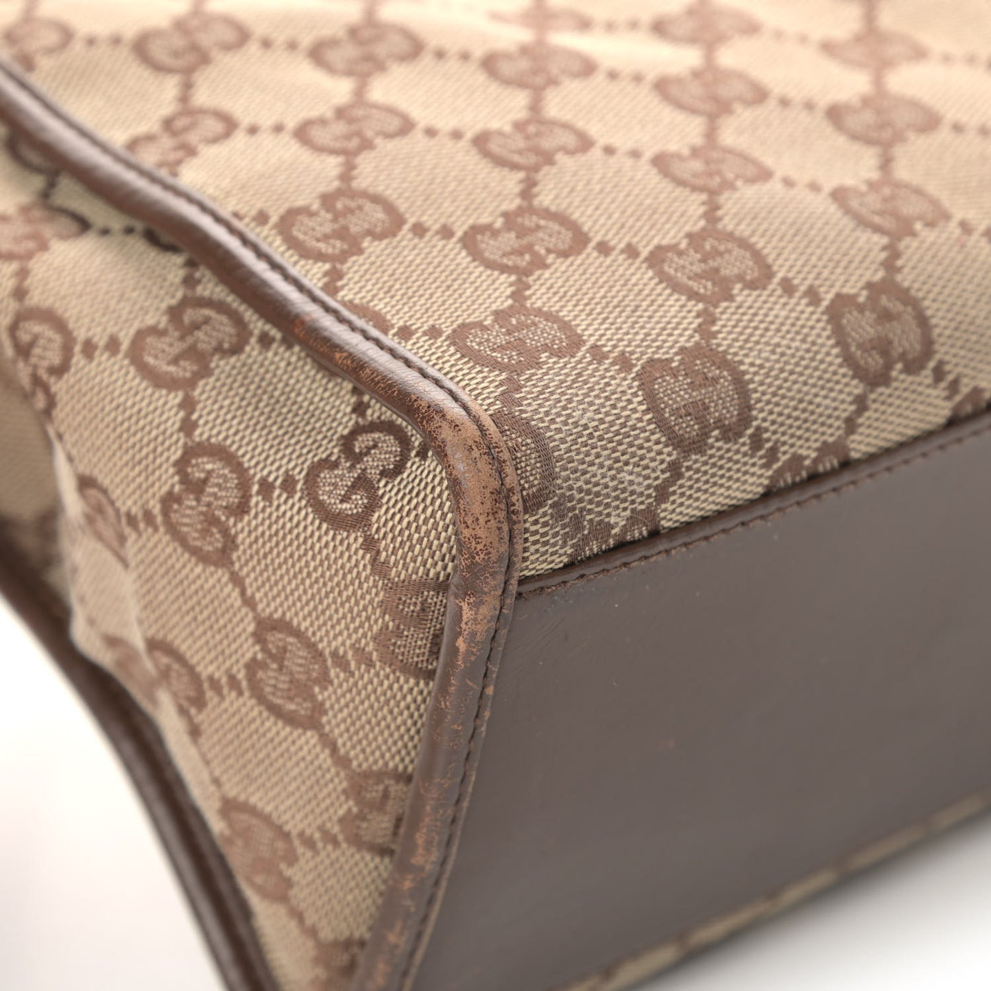 Monogram Small Bardot Bag Brown