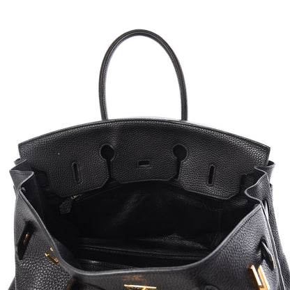 Hermes Togo Birkin 35 Black 16 of 33