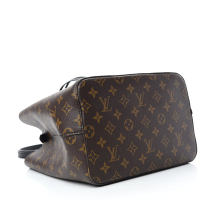 Louis Vuitton Monogram Neonoe MM Black 4 of 9