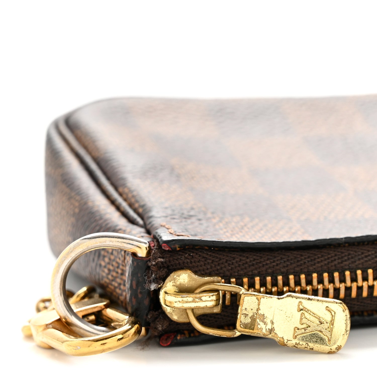 Louis Vuitton Damier Ebene Mini Pochette Accessories 10 of 10