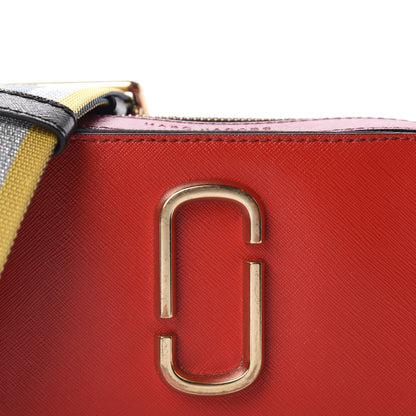 Marc Jacobs Saffino Small Snapshot Colour Block Camera Bag Red Pepper Multicolor 9 of 9
