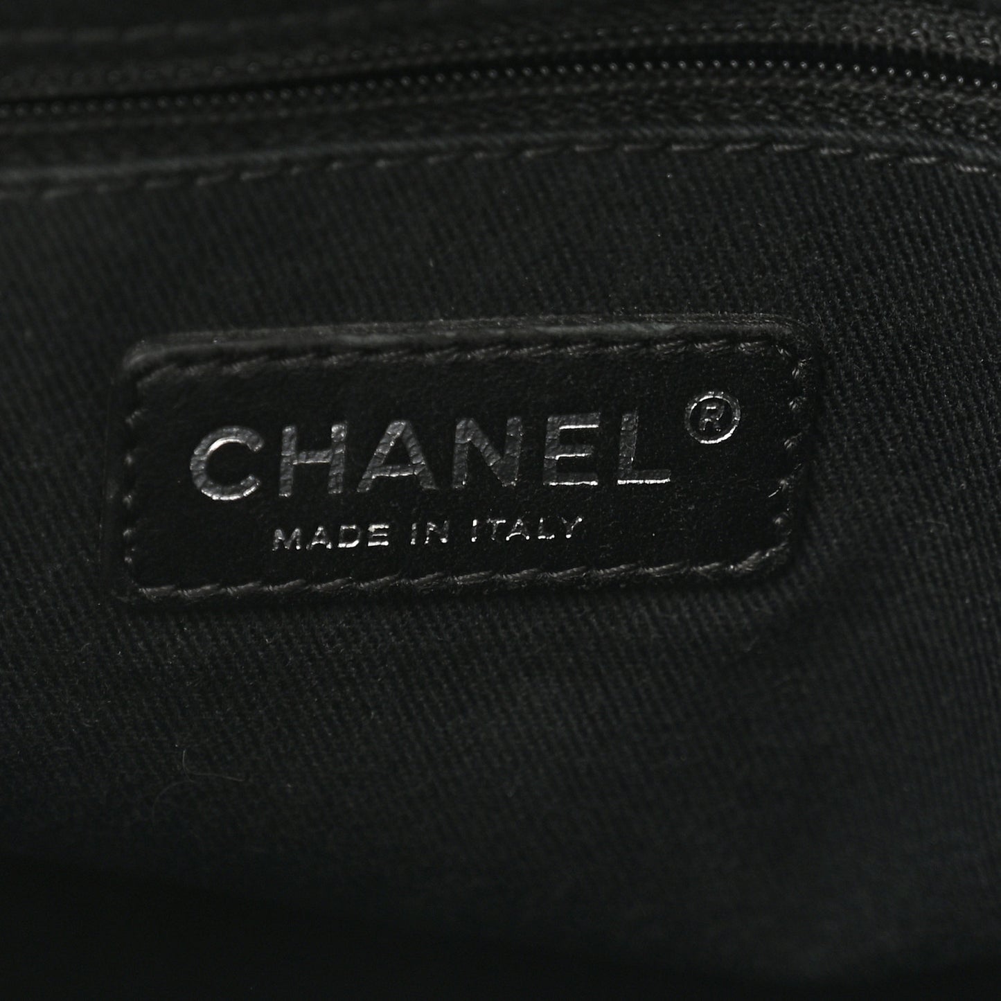Canvas Mini Deauville Tote Dark Grey