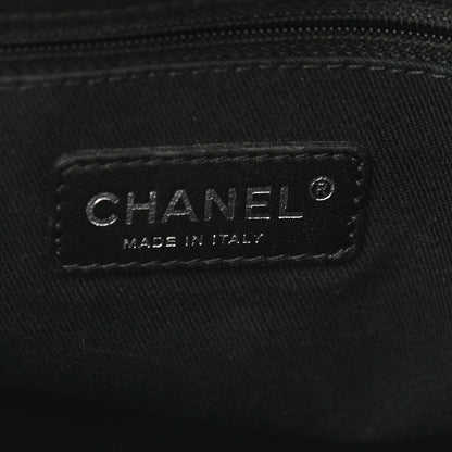 Chanel Canvas Mini Deauville Tote Dark Grey 6 of 12