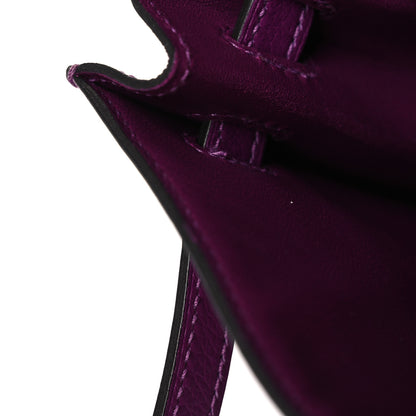 Hermes Evercolor Kelly Danse II Belt Bag Anemone 11 of 15