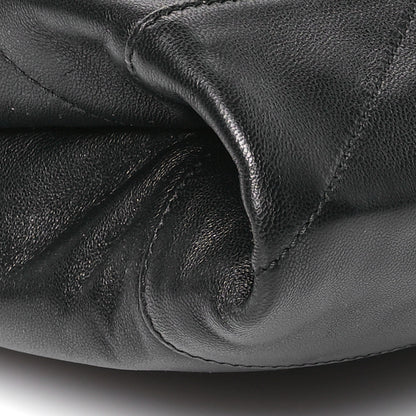 Saint Laurent Lambskin Matelasse Monogram Medium Jamie 4.3 Pochon Black 10 of 12