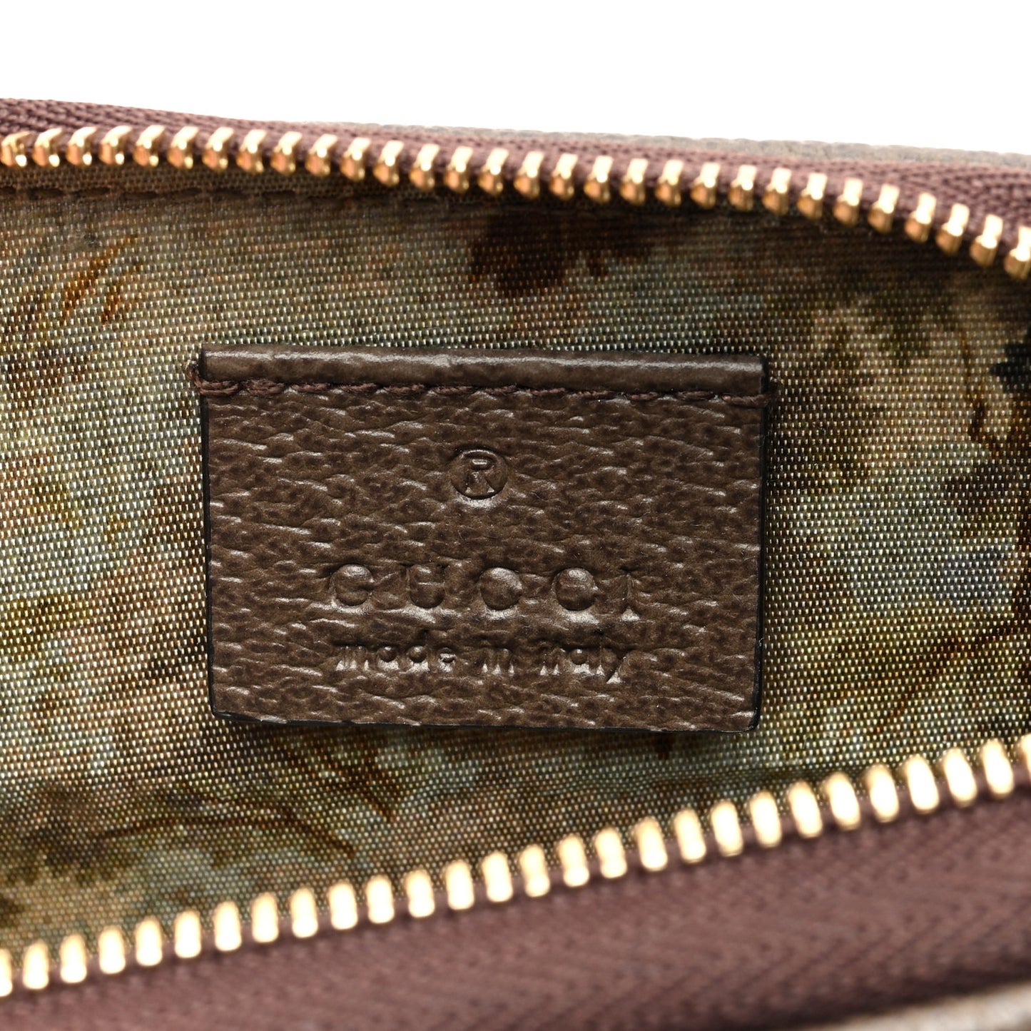 GG Supreme Monogram Web Ophidia Playing Card Case Beige New Acero