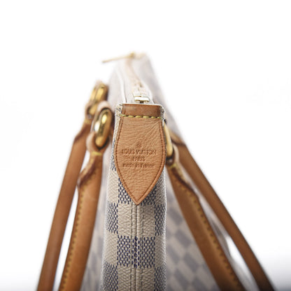 Louis Vuitton Damier Azur Saleya MM 8 of 10