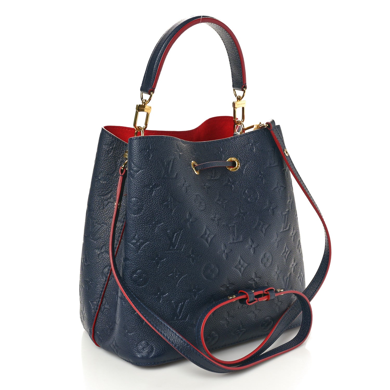 Louis Vuitton Empreinte Neonoe MM Marine Rouge 3 of 9