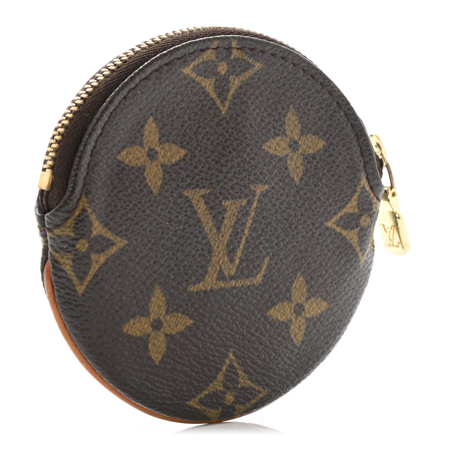 Monogram Round Coin Purse