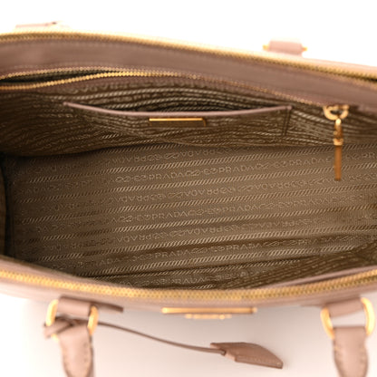 Prada Saffiano Medium Galleria Double Zip Tote Cammeo 5 of 13