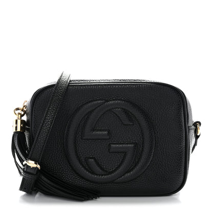 Gucci Pebbled Calfskin Small Soho Disco Bag Black 1 of 15