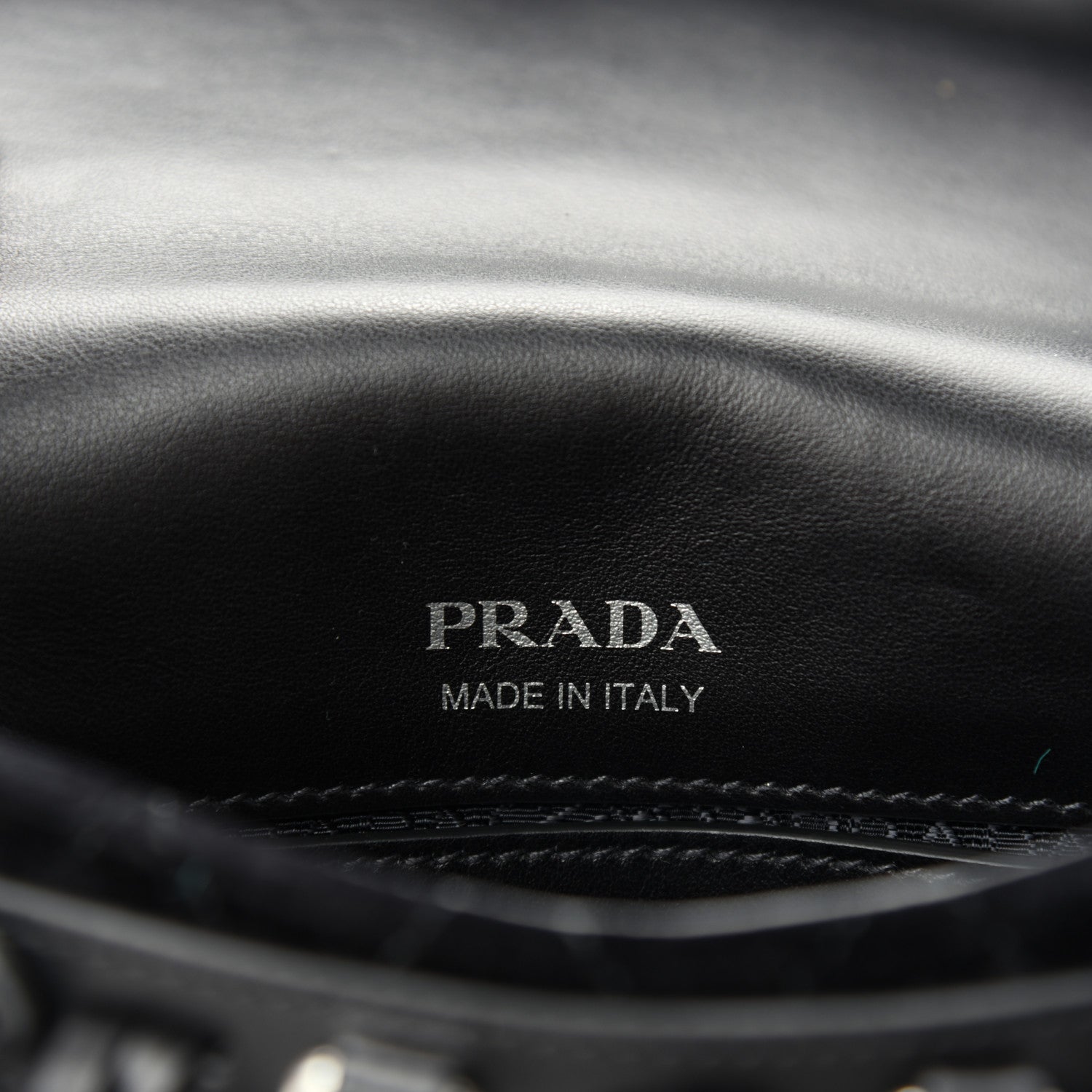 Prada Cavallino Velluto Corsaire Antic Crossbody Bag Biliardo Black 8 of 10