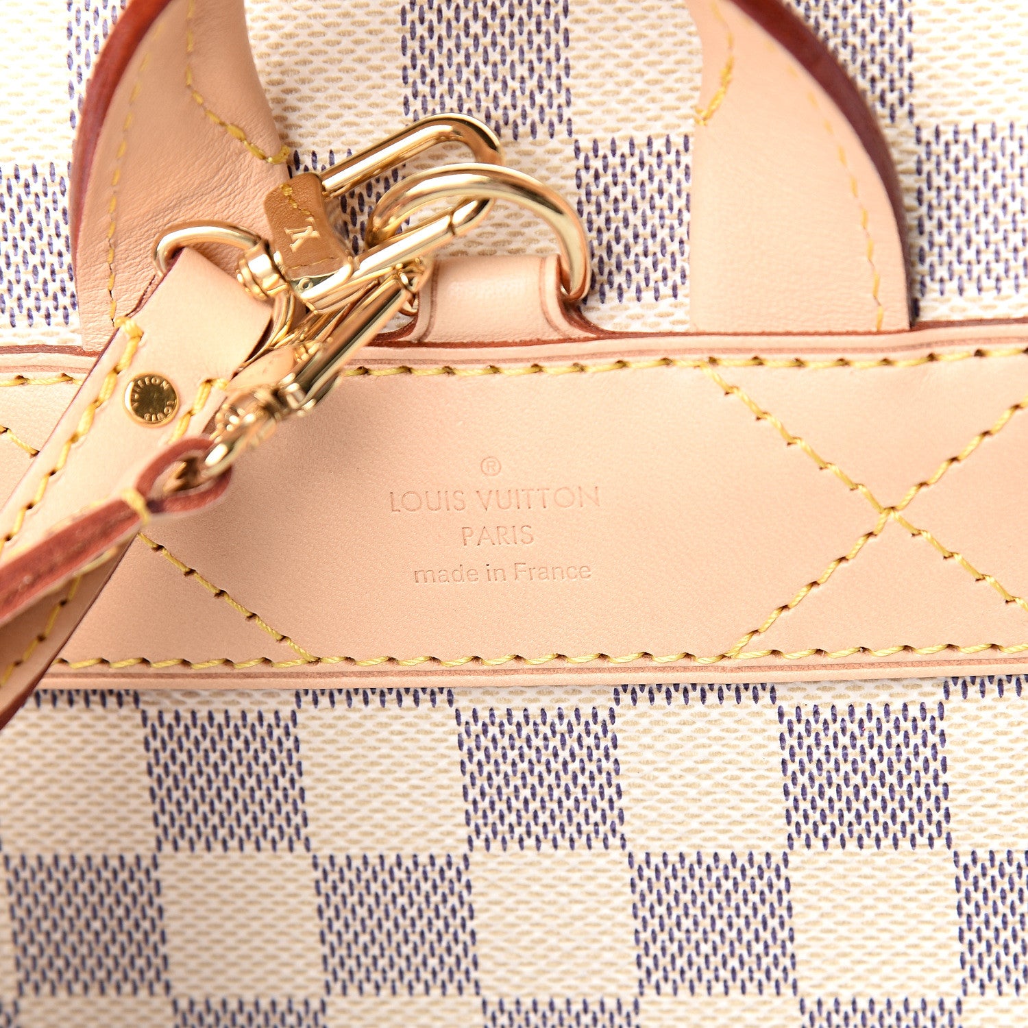 Louis Vuitton Damier Azur Sperone BB Backpack 5 of 9