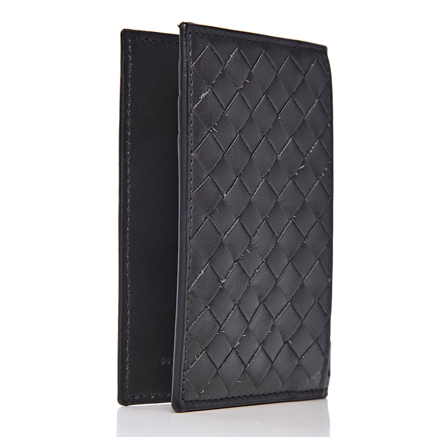 Bottega Veneta Intrecciato VN Card Case Ferro 3 of 9